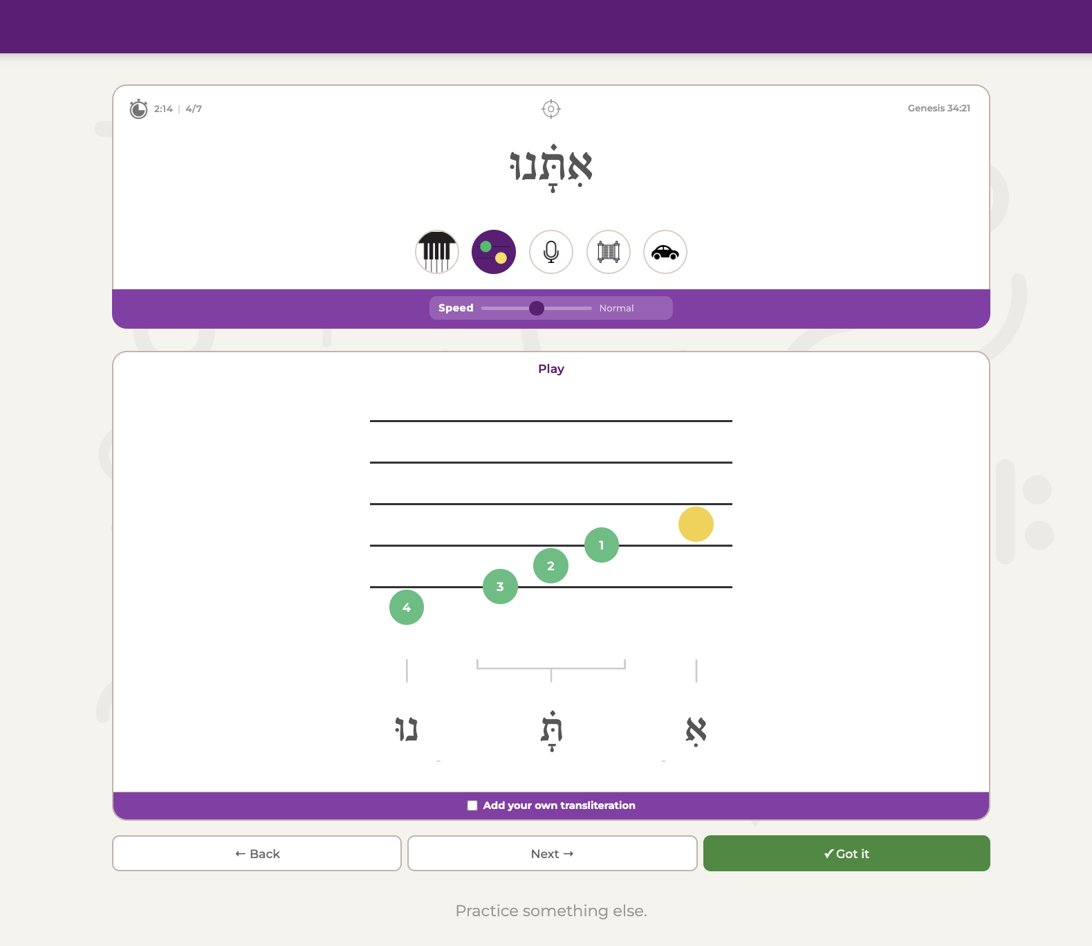 Animated sound map showing trope syllable mapping